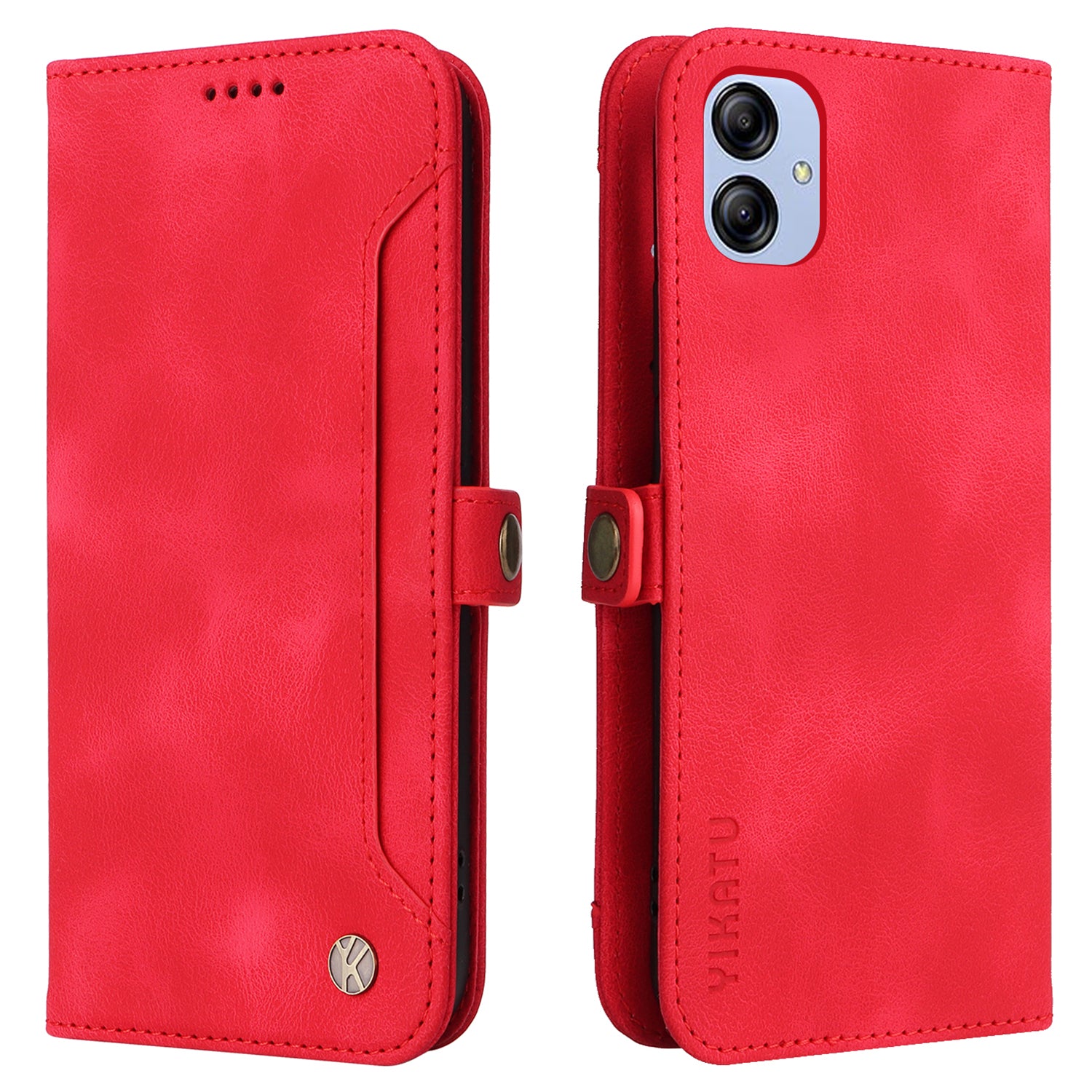 YIKATU YK-002 For Samsung Galaxy A04e 4G / F04 4G / M04 4G PU Leather Wallet Case Skin-touch Flip Stand Phone Cover with Outer Card Slot YIKATU YK-002 For Samsung Galaxy A04e 4G / F04 4G / M04 4G PU Leather Wallet Case Skin-touch Flip Stand Phone Cover with Outer Card Slot
